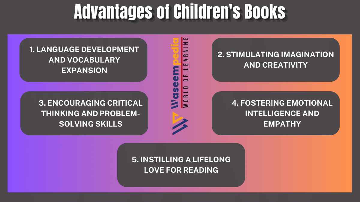 Image Showing Advantages of Children's Books