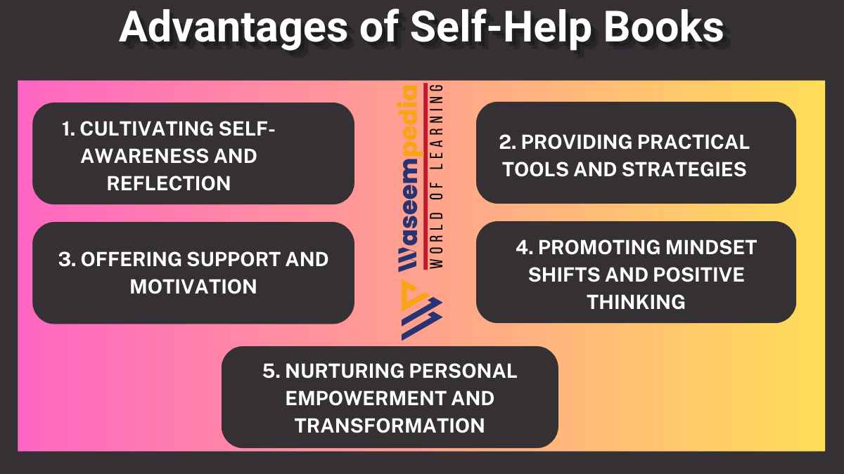 Image Showing Advantages of Self-Help Books