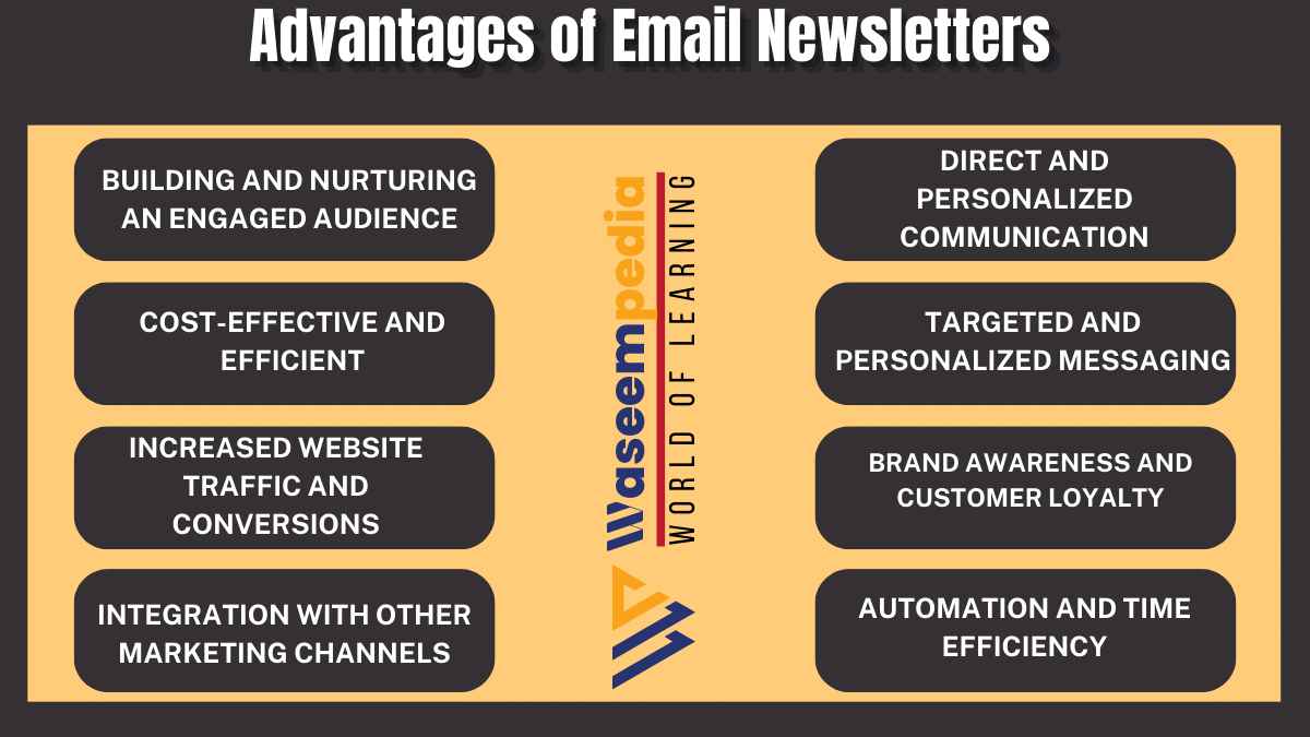 image showing Advantages of Email Newsletters