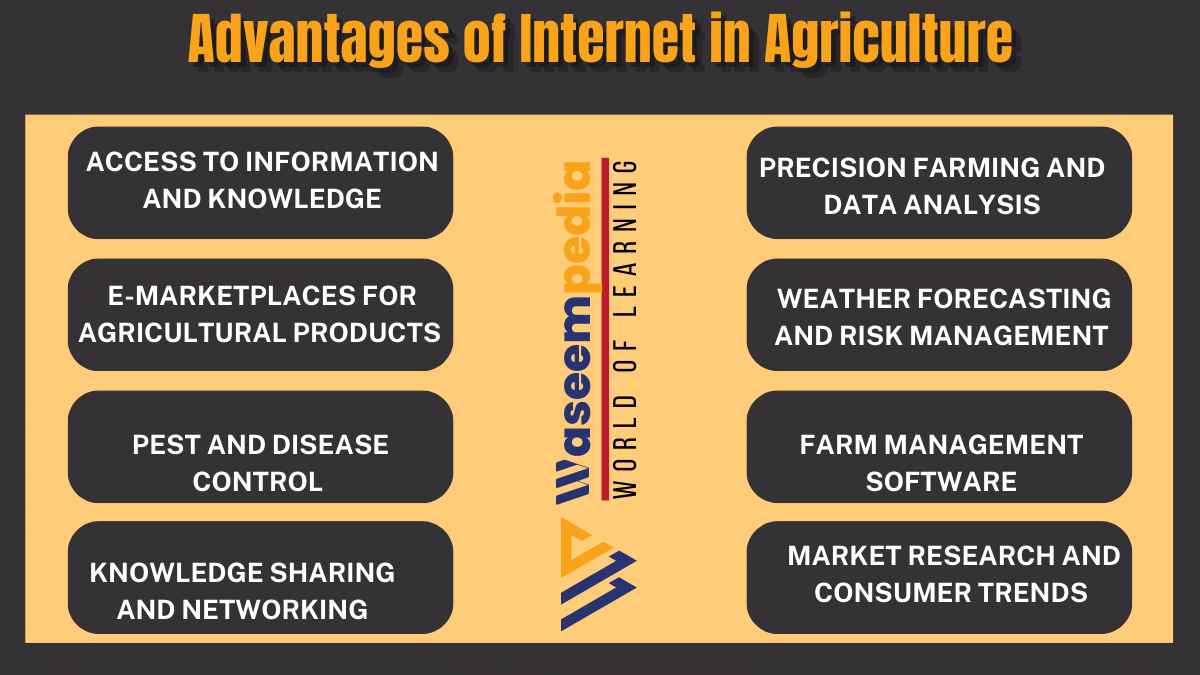 Image showing Advantages of Internet in Agriculture
