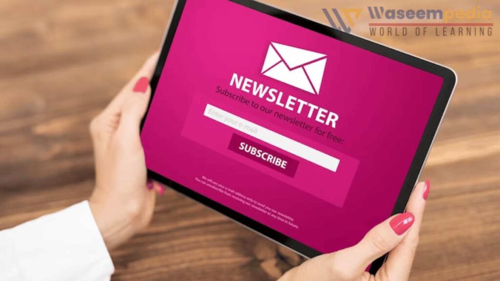image showing  Email of newsletter 
