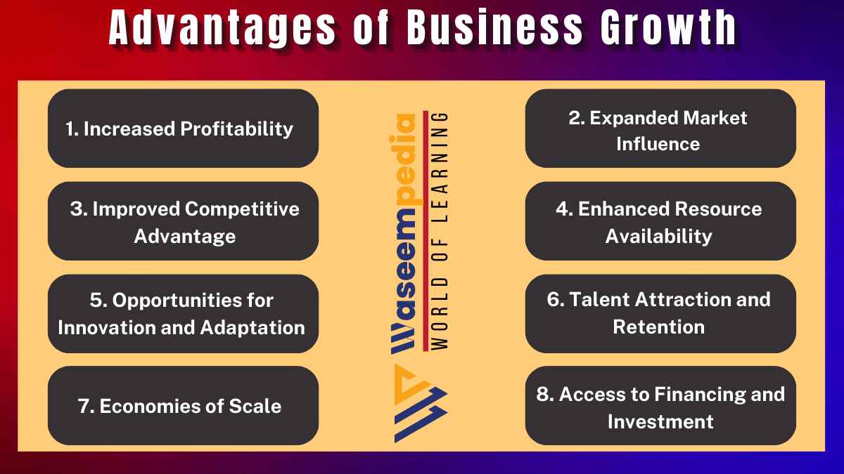 Image showing Advantages of Business Growth