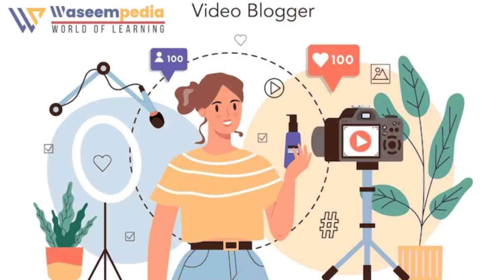 Image showing Video Blogging