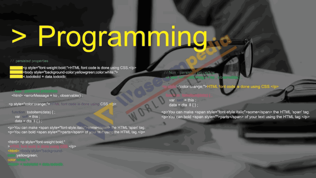 Image Showing Computer Programming